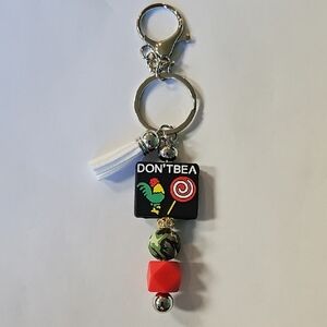 Colorful Keychain with Beads